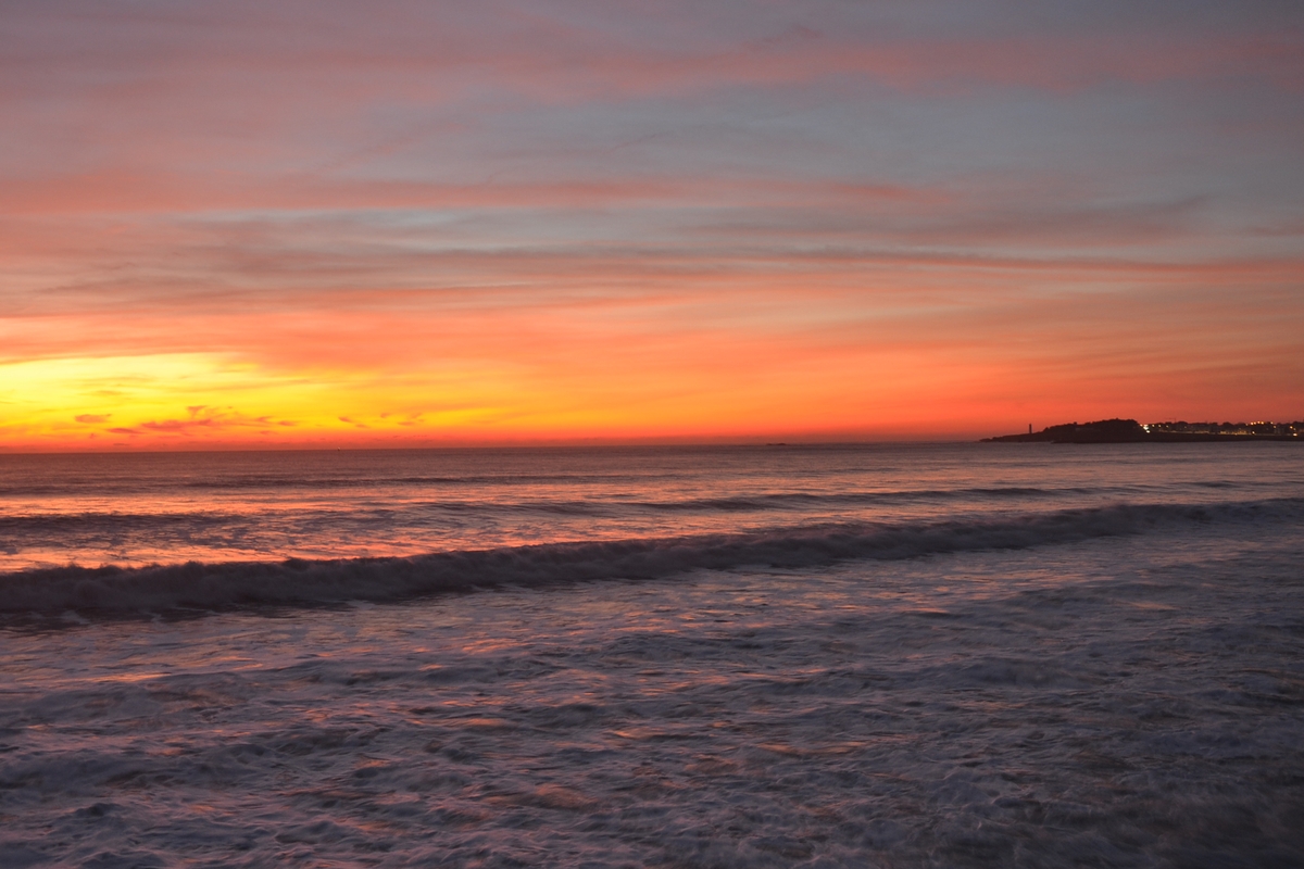 Coucher de soleil sur St Gilles